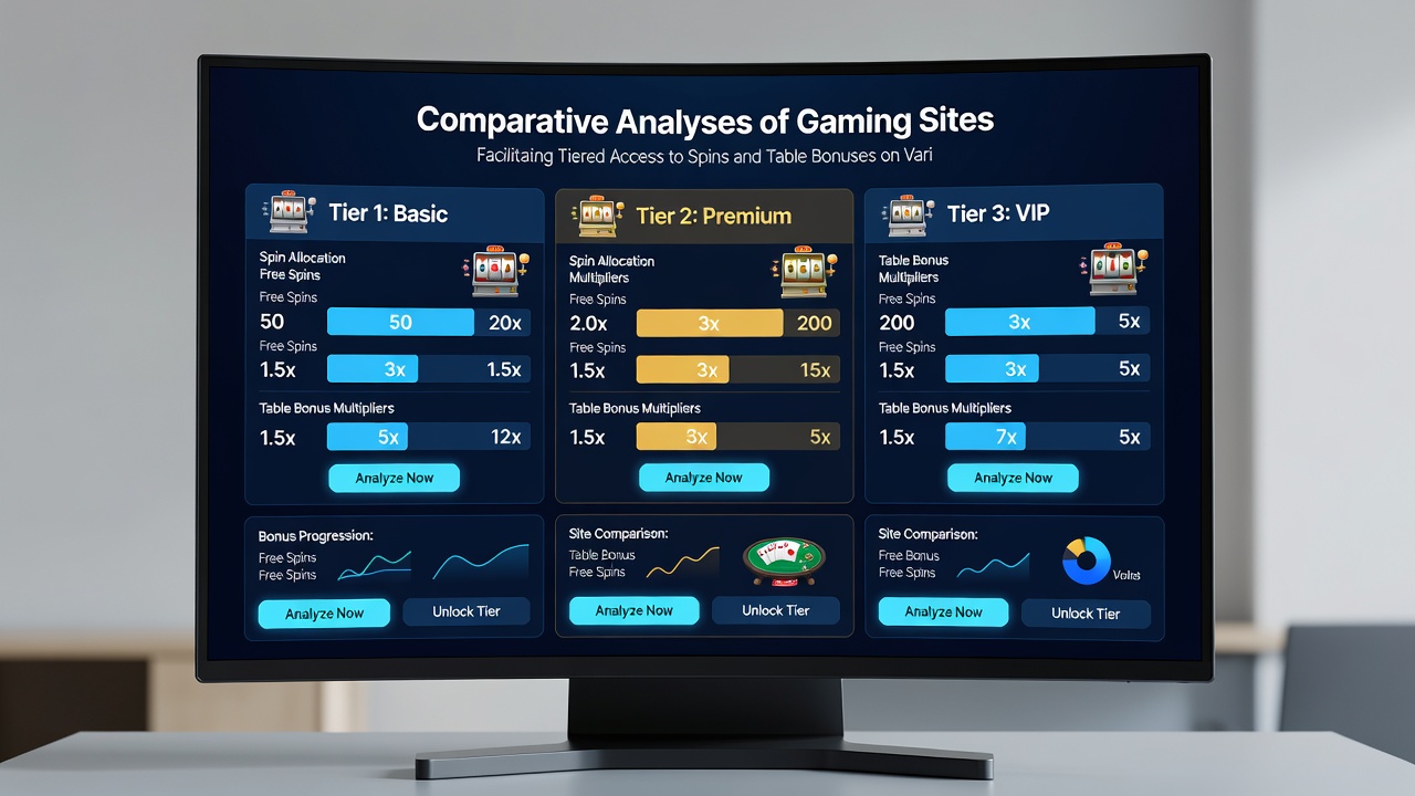 Gestaffelte Bonusfreigaben auf verschiedenen Geräten durch vergleichende Analysen von Gaming-Sites