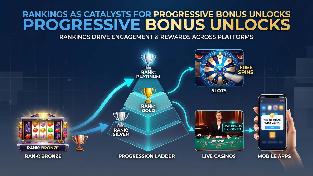 Visualisierung von Bonus-Freischaltungen über Slot-, Live- und Mobile-Plattformen hinweg